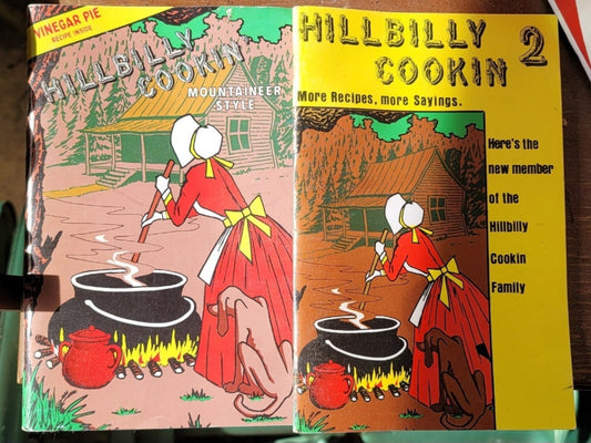 Hillbilly Cooking cookbook set