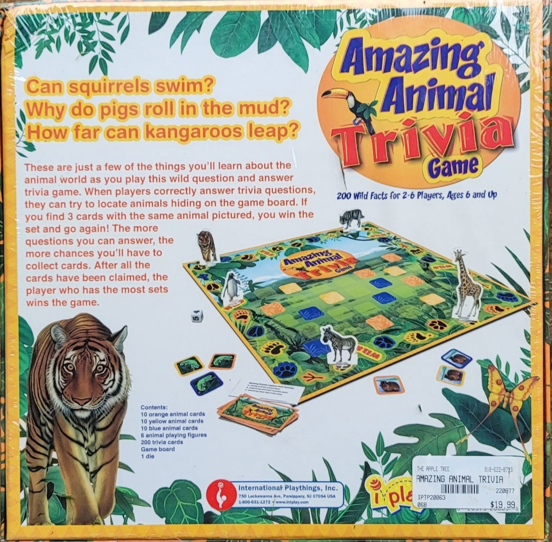 Amazing Animal Trivia game