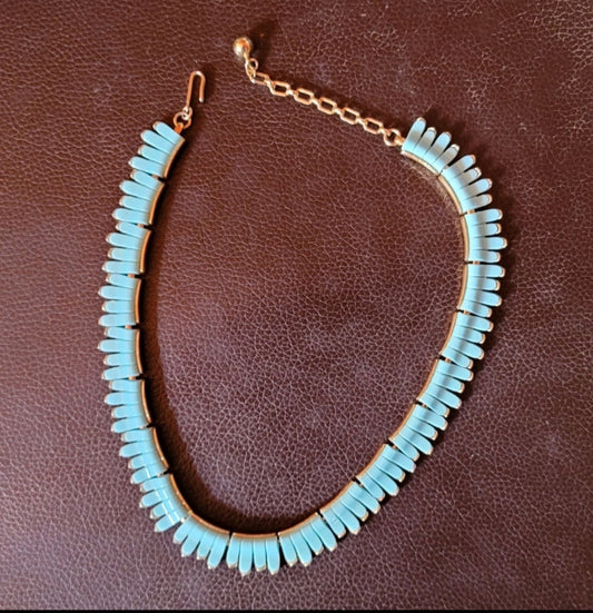 Vintage teal necklace