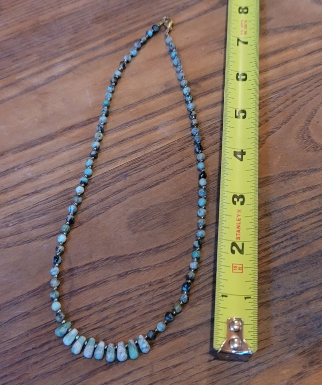 One of a kind turquoise necklace